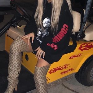 Vetements Coming Soon Oversized Hoodie